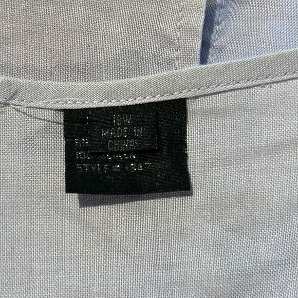 100% Linen Top Lavender Sleeveless Boho Lagenlook Cottage Core Fashion Plus 18W - Picture 8 of 9